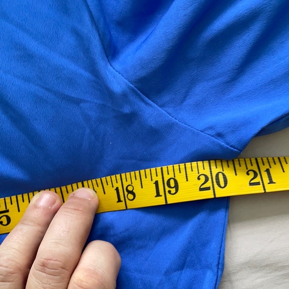 Vintage 70’s Long Blue Dress, Size M - Picture 15 of 16